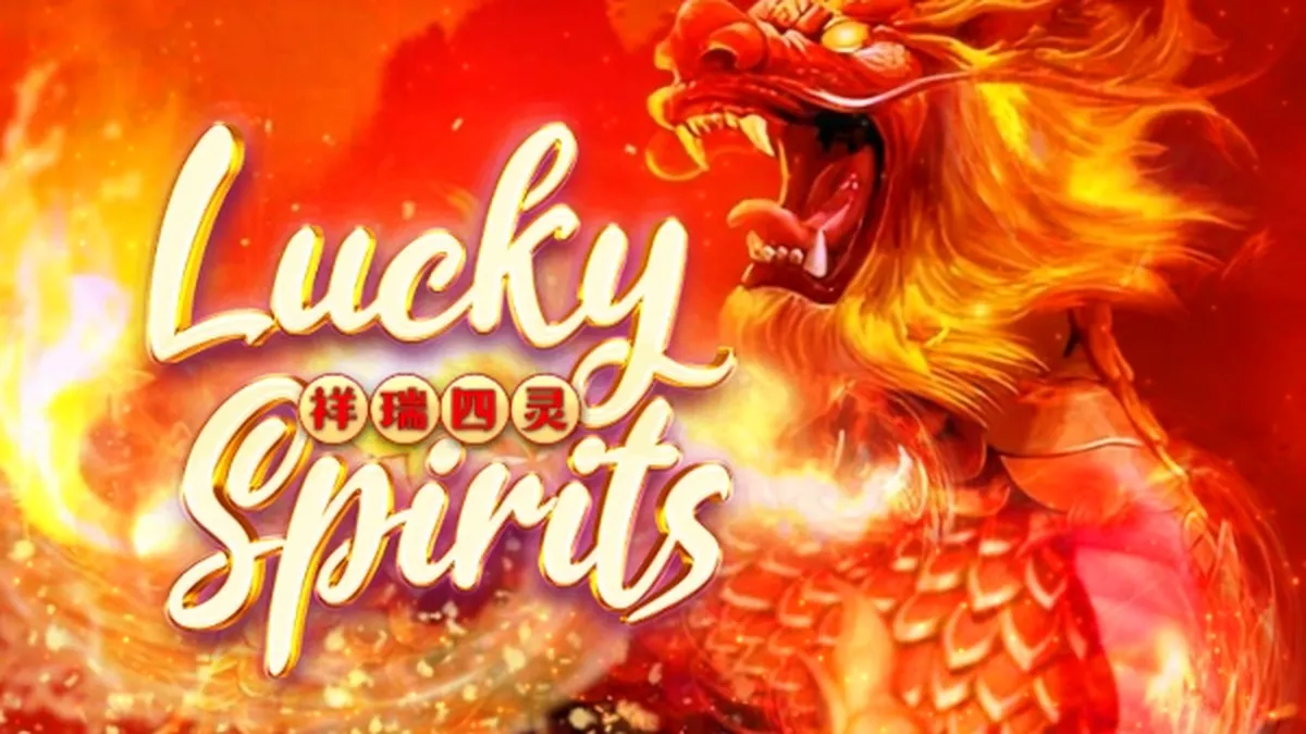 Tampilan antarmuka slot Lucky Spirits dengan desain yang menarik